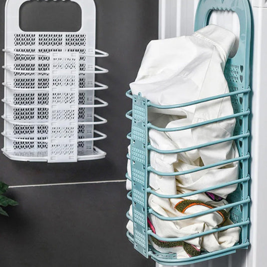 Foldable Wall-Mounted Laundry Basket