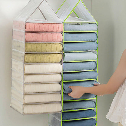 Hanging Closet Foldable Organizer with Hook