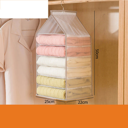 Hanging Closet Foldable Organizer with Hook