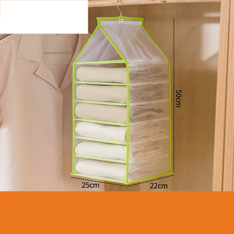 Hanging Closet Foldable Organizer with Hook