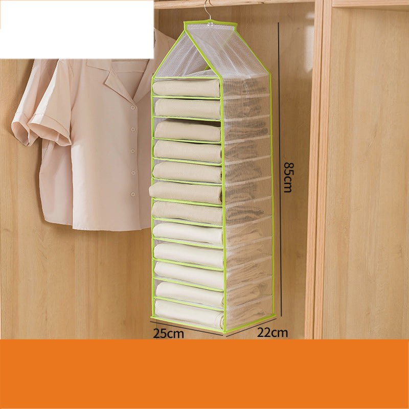 Hanging Closet Foldable Organizer with Hook